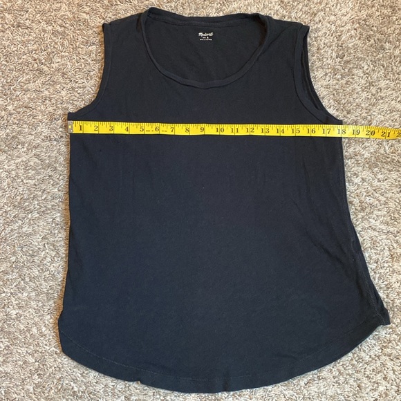 Madewell Black Muscle Tank Top Small Women’s - Picture 4 of 6